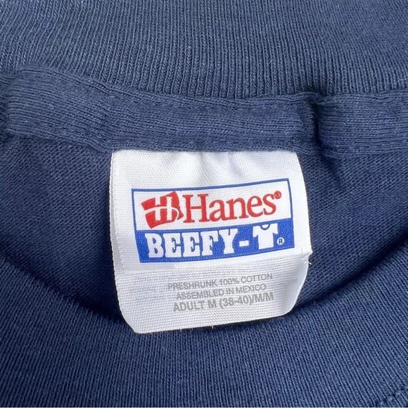 NEW Vintage Brooks & Dunn Neon Circus Only In America Tour Tshirt Size M Blue - Picture 6 of 6